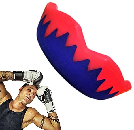 Mundschutz Slim Fit,Taekwondo Boxen Zahnschutz Zahnabdeckung | Doppelfarbiger Zahnschutz für Taekwondo, Boxen, Fußball, Hockey, Zahnschutz, Zahnabdeckung Niktule