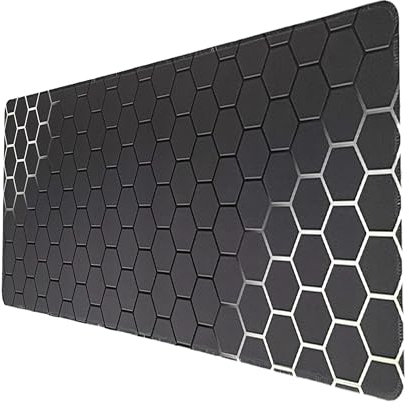 MDL Tappetino Mouse XXL Gaming, Tappetino Scrivania Grande, Sottomano Scrivania, Mouse Pad 80x30 cm (Bianco)