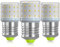 E27 LED Lampe Warmweiß, 6W 806LM Edison LED Glühbirne E27 Ersatz 60W Halogenlampe Energiesparlampe Kleine LED Klar Hell AC100-265V Nicht Dimmbar Leuchtmittel für Schlafzimmer Wohnzimmer,3er-Pack