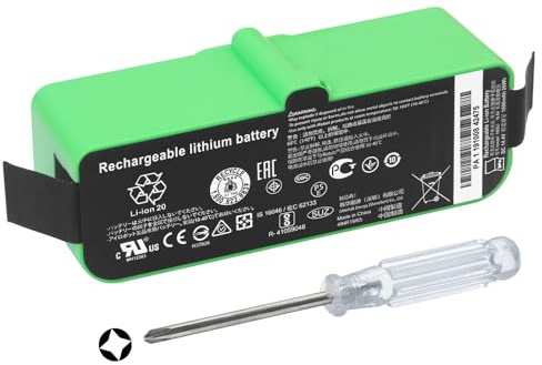 1800LI Batteria per iRobot Roomba 500 580 595 600 700 800 900 610 670 680