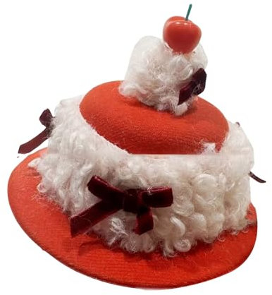 Pince à cheveux élégante en forme de gâteau d'anniversaire pour fêtes à thème et occasions spéciales