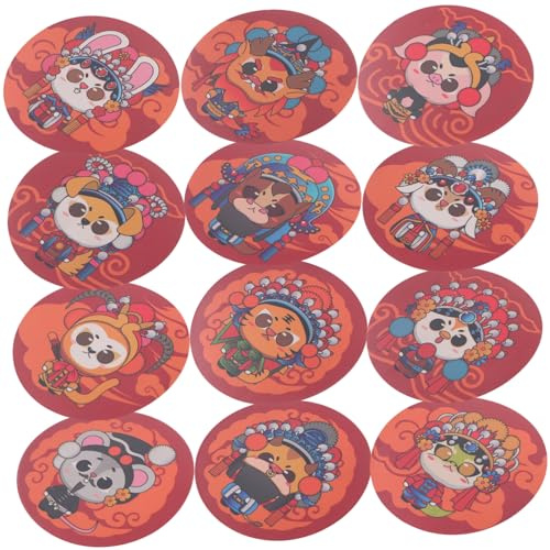 HEMOTON Thermochromic Stickers for Boys and Girls Potty Training Zodiac Animal Design Reusable Pee Training Toilet Seat Stickers