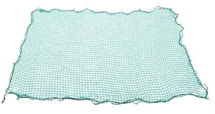 FUNFOB Reti per Auto Rete Copertura Rimorchio Professionale in Polietilene Universale Verde per Auto Camion Carico Tetto Bagagli Resistente Rete da carico(1.5Mx2M)