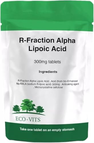 ECO-VITS R-Fraction Ácido alfa lipoico 300 mg 365 comprimidos