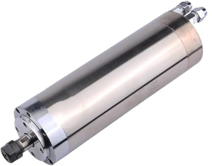 Motore mandrino raffreddato ad acqua da 800 W ER11 220 V for lavorazione del legno 0,8 kW Fresatrice CNC D=65 mm 4 cuscinetti