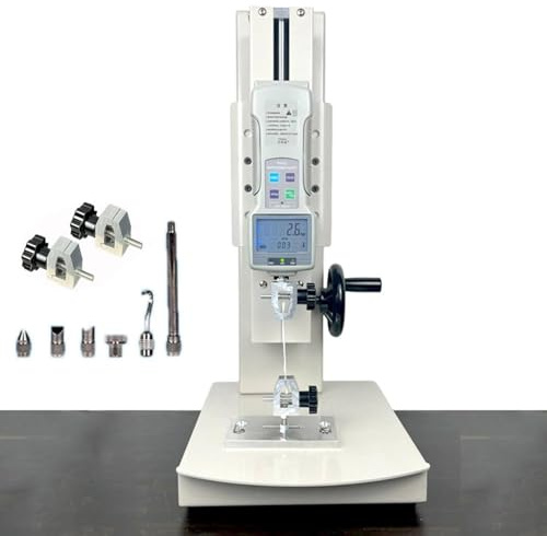 10–1000 N dragprovningsmaskin, digital dragprovningsmaskin, slaglängd 300 mm, 2 testklämmor och 5 sonder, för textilier, sport, vetenskaplig forskning, fiske 30N-3KG