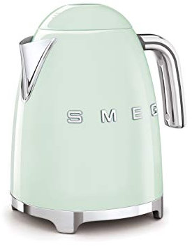 SMEG Bollitore Elettrico KLF03PGEU, 7 Cups, Verde Pastello
