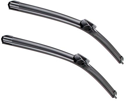2 Factory Wiper Blades Replacement for BW 2010-2016 5 & 7-Series F01 F02 F04 F07 F10 M5 Original Equipment Windshield Wiper Blades Set - 26+18 (Set of 2) Side Lock
