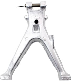 Hauptständer Standard oder mit Verlängerung 20mm I 30mm mit Bolzen und Gummi für Simson S50 S51 S70 S53 S83, Seitenständer:Standard