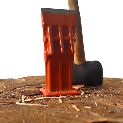 Forest Master USAB 7 Zoll manueller Holzspalter für Brennholz und Anzündholz, spaltet mit Leichtigkeit – kleine bis mittelgroße Holzscheite – kompakt und tragbar – duktiles Gusseisen-Design