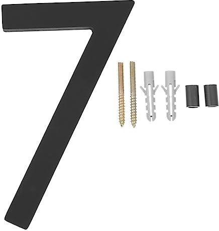 WHAMVOX Decoración Del Número De Casa Número De Buzón y Puerta Duraderos Visibles Jardín La Casa Identificación
