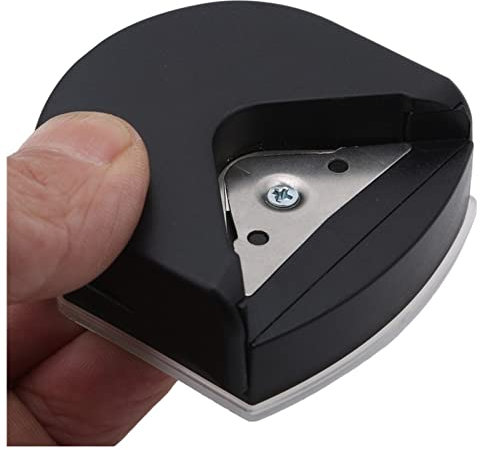 DUnLap Papierschneider Papierschneider R4 Eckstempel for Fotokarte 4mm Eckschneider Runder Papier Punch Kleine abgerundete Schneidwerkzeug Bürozubehör Worklion papierschneider