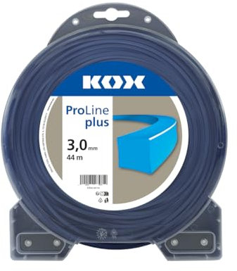 KOX Freischneidefaden ProLine Plus quadratisch 3,0 mm Durchmesser, 44 m Länge