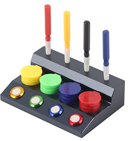 4-Flach Uhrenöler Ölentferner, Uhren-Öl-Dip-Tool, Uhrenreparatur-Zubehör, Metallgehäuse, Schlagschutz, für Uhrmacher, einfache Reinigung, wiederverwendbar, #511, #511