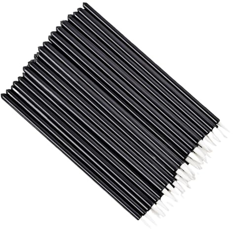 50 Stück Pinsel Lippenstift Pinsel Lidschatten Pinsel Applikator Make-up Werkzeug Sticks