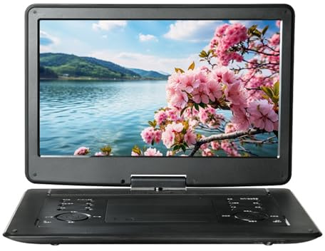 Lettore DVD, Lettore multimediale portatile HD DVD VCD All-In-One Lettore multimediale for dischi multifunzione Home Entertainment