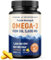 Omega-3 Fish Oil Supplement 3600 mg | EPA & DHA | Best Source of Omega 3 | Ultimate Brain, Joint, & Eye Health Support for Men & Women | Non GMO Burpless Lemon Softgel Capsules 2000mg Plus (120 Pills)