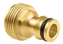 Cellfast Connecteur avec Filetage mâle Brass, raccord Rapide en Laiton G3/4, 26,5mm, 52-870
