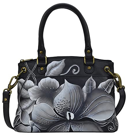 Anna by Anuschka Women’s Genuine Leather Small Satchel