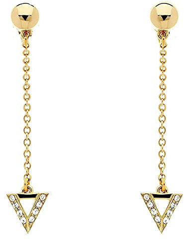 Traveller Ohrclip - Hängend - Kristall - 22kt vergoldet - 157464