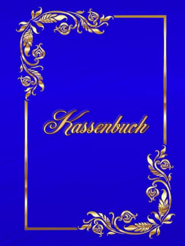 Kassenbuch Friseursalon Finanzplaner Notizbuch Mobiler Friseur Kleinunternehmer Barbier Budgetplaner mit Tabellen Einnahmen & Ausgaben Kontoübersicht ... 100 Seiten DIN A4 Haushaltsplaner Blau 02