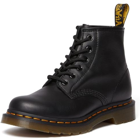 Dr. Martens 101 Virginia DM30700001, Womens bovver boots, black, 40 EU