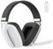 BINNUNE Cuffie da Gioco Wireless Microfono Ribaltabile per PC, PS4, PS5, Cuffie da Gioco Bluetooth Wireless 2.4GHz con Microfono per Laptop Computer, Bianco