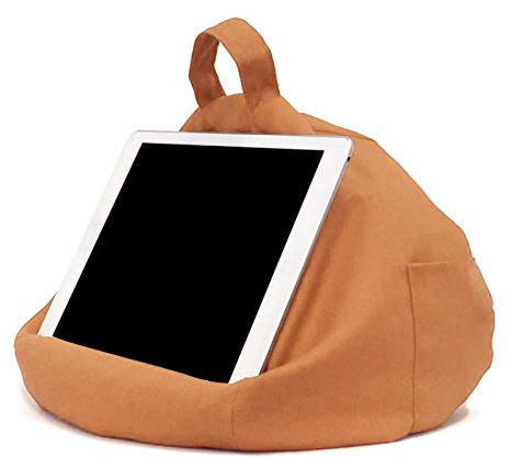 Eastuy Tablet Ständer Kissen Kissenständer Buchkissen Soft Tablet Computer Kissenhalter Tragbarer Tablet Ständer Multi-Angle Pillow Lap Stand Mit Seitentasche Für Tablets Phones Books