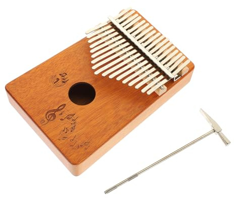 JOINPAYA Daumenklavier Kalimba Tragbares Musikinstrument mit Tönen Heim-musikinstrument für Anfänger