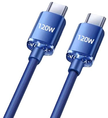 Répartiteur USB USB C – Répartiteur Double USB C, Chargeur Multiple De Type C | Solution De Charge Efficace Câble De Charge Multiple 2 En 1 Fil USB C, Câble De Charge Rapide Double USB C Longue D