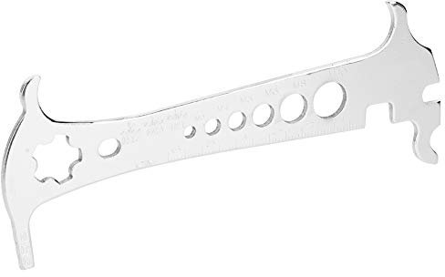 BAOFUYA Tragbares Edelstahl -Fahrradketten -Messer -Wea -Indikator -Werkzeug für Einen Einfachen Austausch, Anwendbare Szene: Mountain Road/Pendler