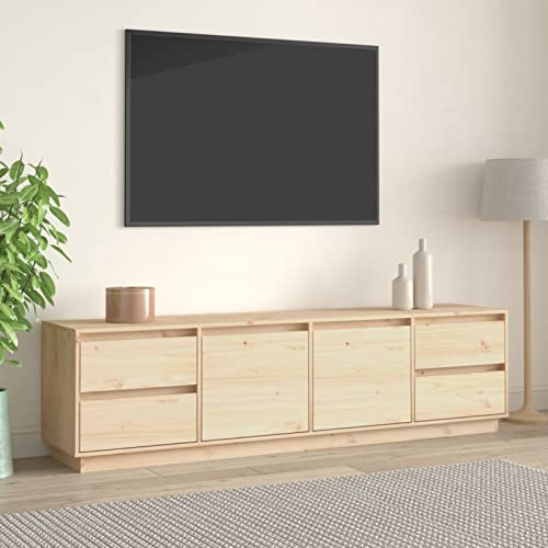 Juroupi Mobile Porta TV 176x37x47,5 cm in Legno Massello di Pino,Mobile TV,Mobile Porta TV Soggiorno,Mobile TV Soggiorno Moderno-814319