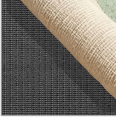 Sottotappeto Antiscivolo 155 x 300 cm Rivestimento Antiscivolo Tappetino Adattabile Tagliandolo Lavabile per Cassetto Bagagliaio Auto, Nero