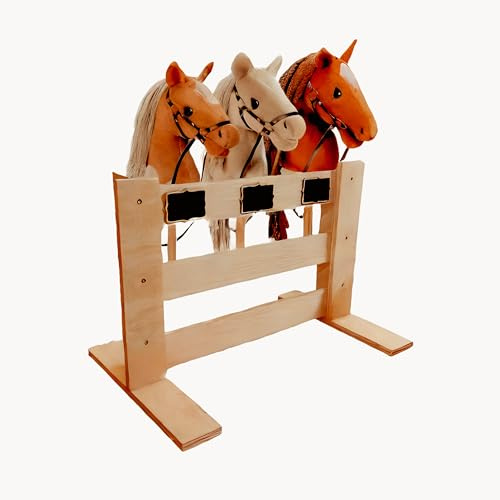 Hunmor Steckenpferd Stall,Hobby Horse Stall für 3 Pferde