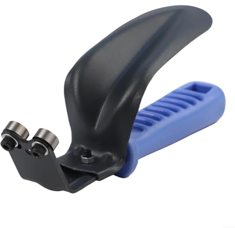 DB1000 Double Burr Sheet Metal Deburring Tool with Circular Rotating Blades and Safety Handle for Fast Burr Removal 0 12mm