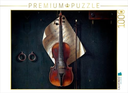 CALVENDO Puzzle EIN Motiv aus dem Kalender Geige - Bühne frei für EIN Reichtum an Klangfarben | 1000 Teile Lege-Größe 64 x 48 cm Foto-Puzzle für glückliche Stunden