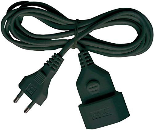 Brennenstuhl Kunstoff-Verlängerungskabel (Verlängerungskabel für den Innenbereich, 3m Kabel, mit Euro-Stecker und Kupplung) (10er Pack)