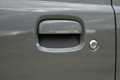 melivince Suzuki Jimny GJ JB74W New Jimny Türgriffschalen Schutzfolie 3 Teile (schwarz matt)