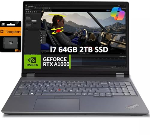 Lenovo ThinkPad P16 Gen 2 Mobile Workstation (16 FHD+, Intel 20-Core i7-14700HX, 64GB DDR5, 2TB SSD, NVIDIA RTX 1000 Ada), Win 11 Pro