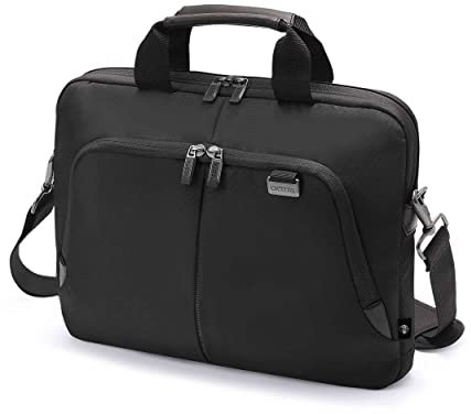 Dicota Unisex Eco Slim Case Pro Notebooktasche, Schwarz