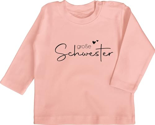 Shirtracer - Baby Langarmshirt - Große Schwester - Big Sister