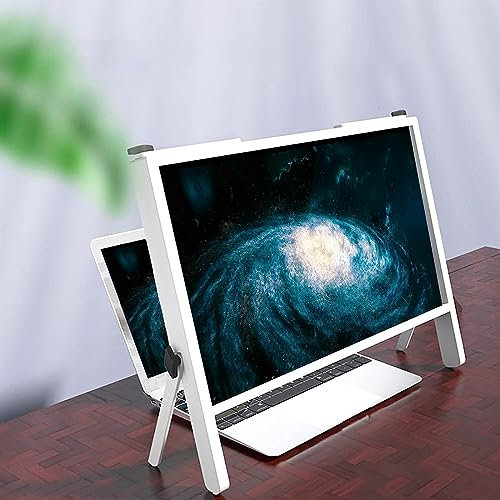 MOOWI Lupe mit Halterung Bildschirmlupe for Computermonitor, Laptop-Bildschirmlupe, ultraklare Blu-Ray-3-fach-Vergrößerungslinse, perfekt for Familien