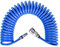 KYSUN Air Compressor Hose, 6m Long Coil Air Hose Accessory, Polyurethane Air Compressor Accessories, 8x5mm Airline Hose with Quick Coupler and Plug (Blue)
