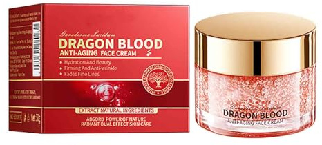 Dragon Blood Anti-Aging Face Cream, Dragons Blood Easy Cream, Retinol Placenta Dragon BLOOD Creams, Retinol Plazenta Drachenblut Creme, Drachenblut-Faltenglättungs-Gesichtscreme (1 Stück)
