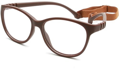 Geborilma Lightweight Kids Glasses - Flexible Kids Prescription Sports Glasses