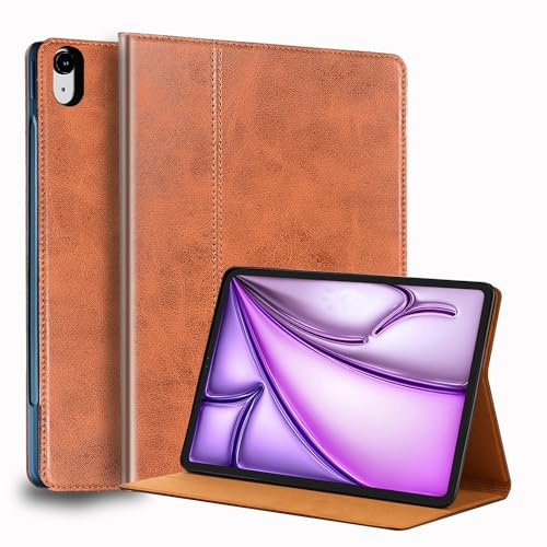 Gexmil Leder Hülle für iPad Air 13 Zoll M4/M3/M2 2026/2025/2024