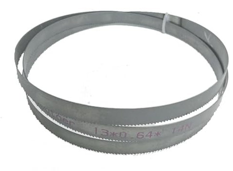 1 Stück M42 Bimetall 1/2 Zoll Bandsägeblätter. 1140 1400 1425 1790 2240 x 13 mm mit 6, 14 Tpi Bandsägeblatt for Schneiden von Hartholz, Aluminium(8-12Tpi,Length 1085mm)