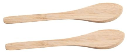 ABOOFAN Bamboo Stuffing Spoons Polished Smooth Handle for Dumpling Making Tools 20pcs Set