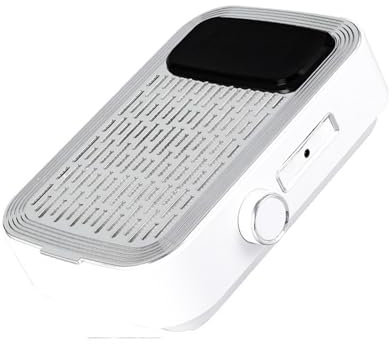 Colector de polvo de uñas profesional Colector de polvo de uñas inalámbrico, aspiradora recargable de 80W de fuerte succión, ventilador de polvo de uñas con filtro de eliminación, herramienta artístic