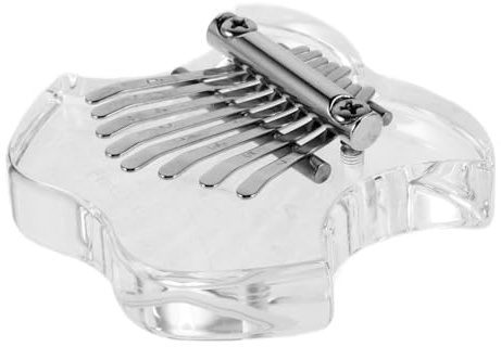 UPKOCH Tasten-mini-daumenklavier Fingerklavier aus Acryl Taschen-musikinstrument für Anfänger Kinderpercussion-kalimba Afrikanisches Musikzubehör für Unterwegs